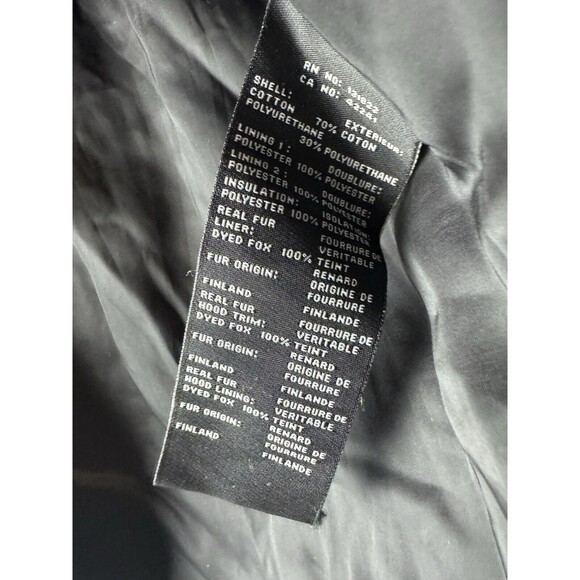 SAM New York Waxed Thinsulate Green Parka Jacket Size: Large $1,995 - Picture 6 of 8